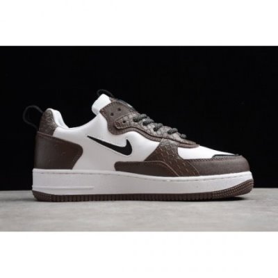 Nike Air Force 1 Ac Beyaz / Kahverengi / Siyah Kaykay Ayakkabı Türkiye - LHUT407G